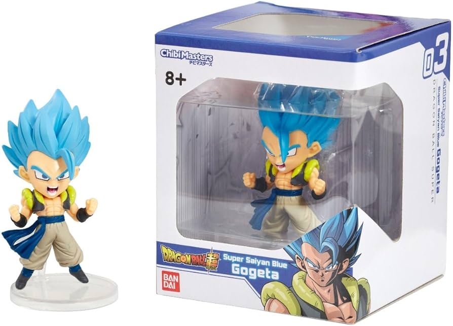 Super Saiyan God Gogeta Dragon Ball Chibi Masters Mini Figure