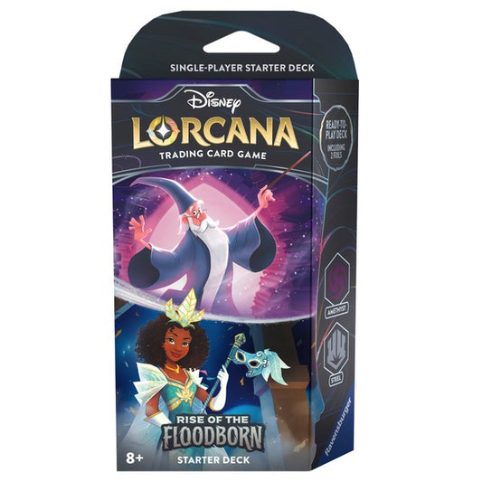 Disney Lorcana Rise of The Floodborn Merlin and Tiana