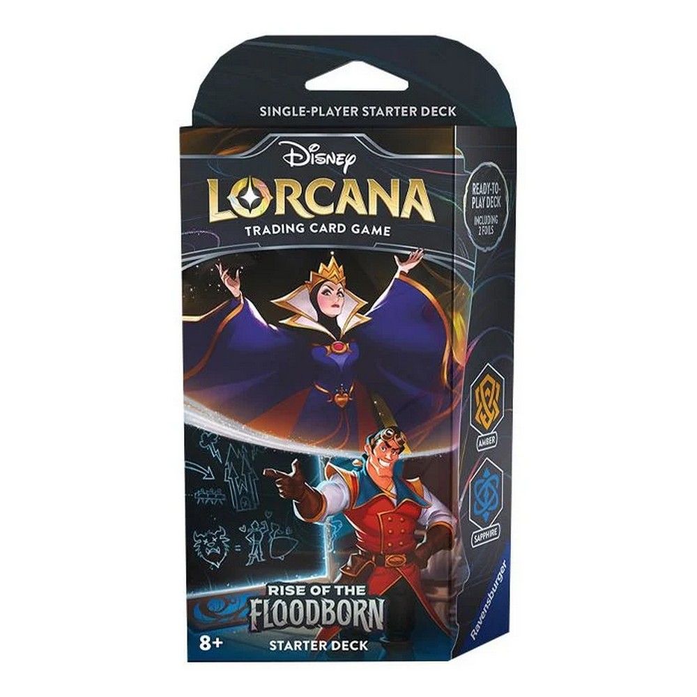 Disney Lorcana Rise of The Floodborn The Evil Queen and Gaston