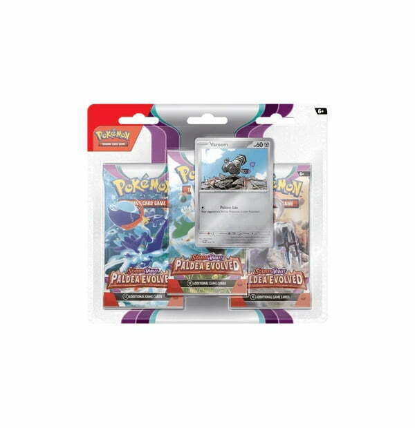 Pokémon TCG: Scarlet and Violet 2 – Paldea Evolved 3-Pack Blister Varoom