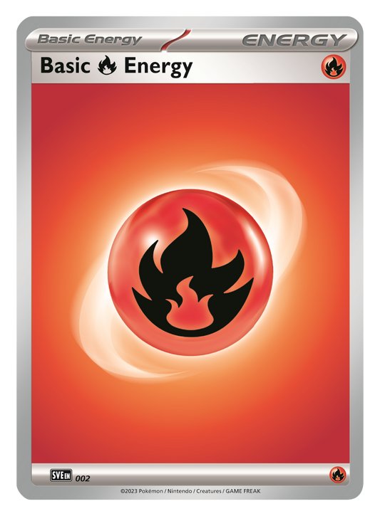 20 x Fire Energy Card Bundle