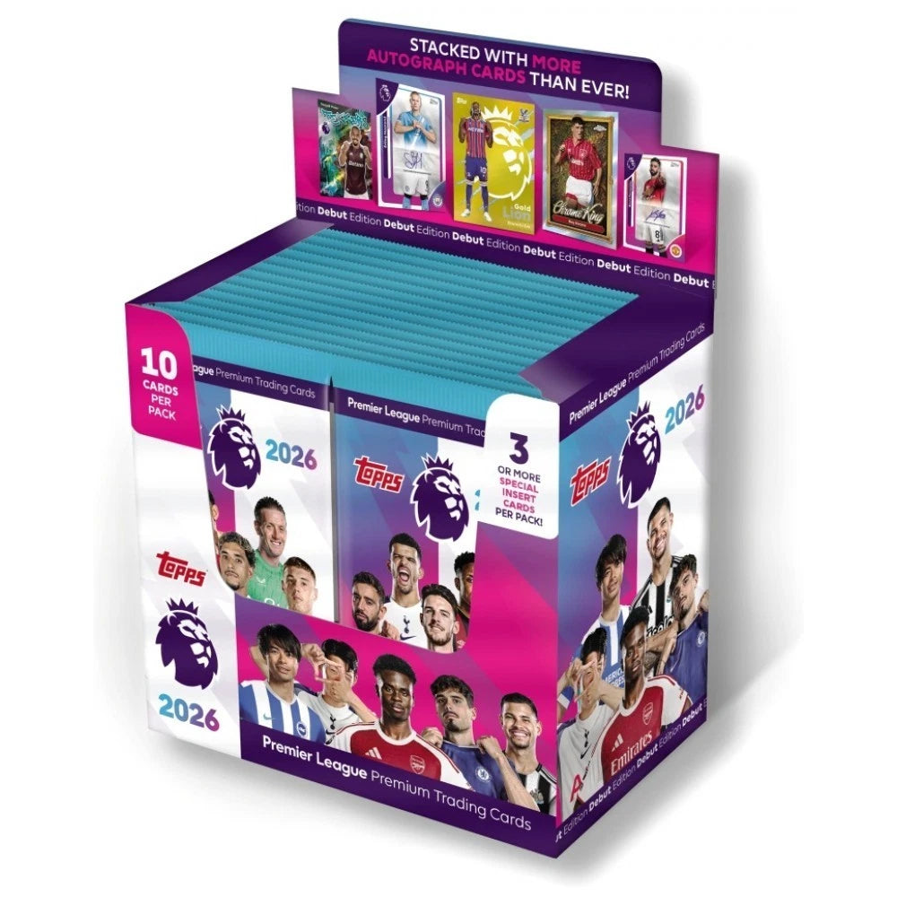 2026 Topps Premier League Trading Card Game Booster Box (28 Packs)