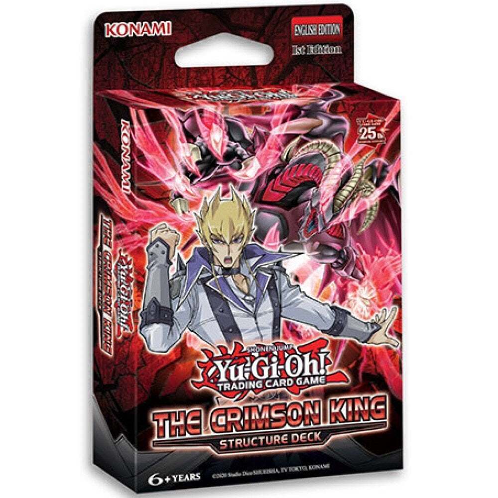 Yu-Gi-Oh! The Crimson King Structure Deck 1st Edition