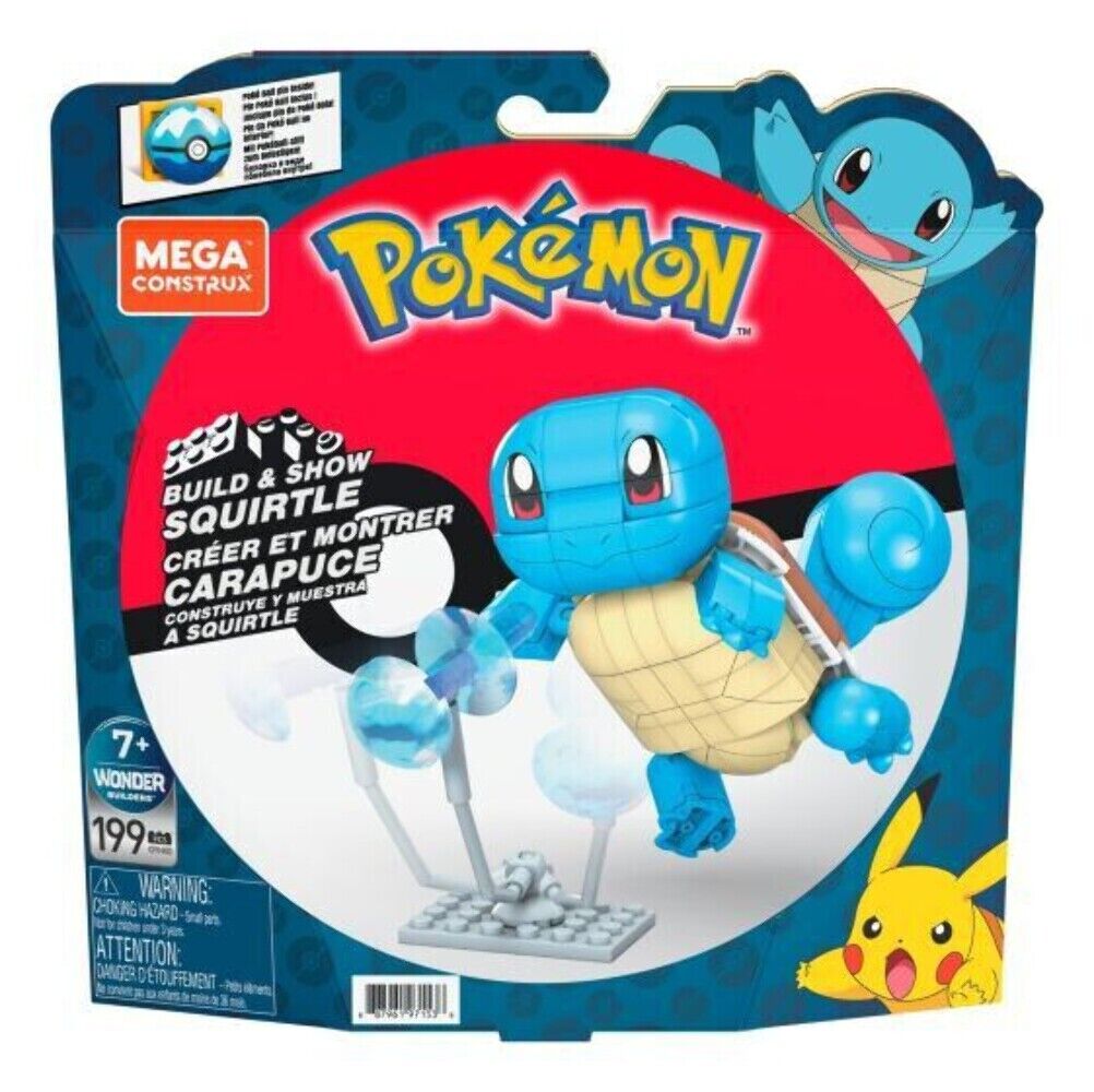 Mega Pokémon Squirtle Building Set