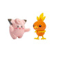Pokémon Battle Figure- Torchic & Clefairy