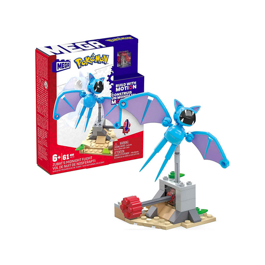 MEGA Pokemon Adventure Builder - Zubat's Midnight Flight